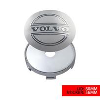 4 vnt. 56/60 mm Automobilio ratų centriniai dangteliai Stebulių dangteliai Pakeičiama emblema Volvo Rdesign T6 AWD C30 C70 S40 S60 S70 S80 V50 S90 V40 T6