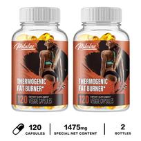 Pslalae Acetyl L-Carnitine Green Tea Caffeine Capsules 120 Count — Capsimax Black Pepper Formula 120*2