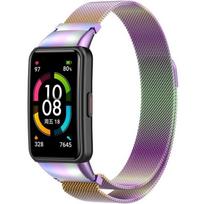Milanese Bracelet Strap for Huawei Band 6, Multicolor black