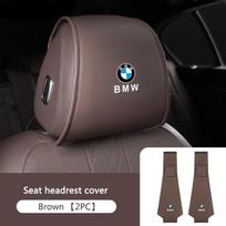 Automobilinės kėdutės galvos atramos apsauginis odinis pagalvės užvalkalas BMW X1 X2 X3 X5 X4 X6 X7 G30 G20 G32 G11 G12 F40 F30 F20 F10 F34 Lipdukas