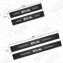 4/5 vnt. KIA EV9 EV8 EV7 EV6 EV5 EV4 EV3 EV2 EV1 EV LOGO elektrinei transporto priemonei Automobilio durelių slenksčių lipdukai Bagažinės c35 Anti-Scratch lipdukai white