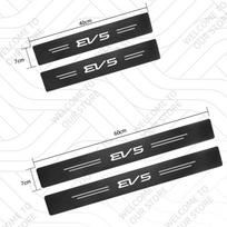 4/5 vnt. KIA EV9 EV8 EV7 EV6 EV5 EV4 EV3 EV2 EV1 EV LOGO elektrinei transporto priemonei Automobilio durelių slenksčių lipdukai Bagažinės c35 Anti-Scratch lipdukai