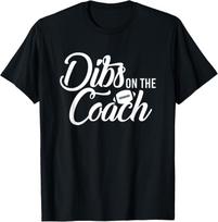 Dibs on the Football Coach Tee Gift Unisex T-Shirt Unisex T-Shirt L black