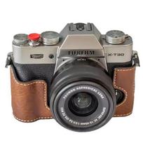PU Odos Fotoaparato Dėklas Fujifilm X-T30 III II X-T20 Veidrodiniams Fotoaparatams - Atsparus Smūgiams Rankinis Krepšys, Kavos Juodos Spalvos Coffee gray