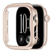 Dėklas Apple Watch Series 12 (42 mm) kieto PC apsauginis rėmelis [be ekrano apsaugos] white