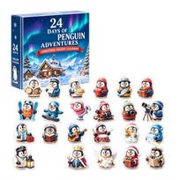 -Day 2D Advent Calendar Countdown with Christmas Holiday Surprise Gift One Size mėlyna