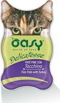 OASY Delicatesse Fine paté with Turkey - wet cat food - 85g