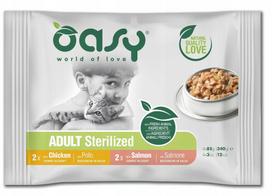 OASY Chunks in gravy Multipack Sterilized selection - wet cat