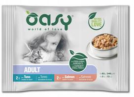 OASY Chunks in gravy Multipack Fish selection - wet cat food
