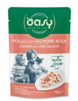 OASY More Love Chicken with salmon - wet cat food - 70g