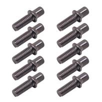 10Pcs Metal Drum Tension Rods Tight Screw Standard Exterior Square Screws Metal Rustproof Short Screws Easy to Use