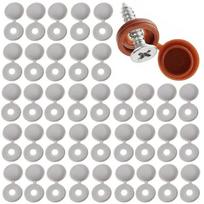 10/100 vnt. Vinių varžtų dangteliai Plastikiniai apsauginiai dangteliai 7 spalvų Phillips varžto dekoratyvinis dangtelis Kryžminio varžto atlenkiamas dangtelis 10pcs pilka