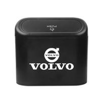 Automobilio šiukšliadėžė Kabinamas laikymo dėklas ABS kvadratinė presuojama šiukšliadėžė Volvo 240 C70 S40 S50 S60 S70 S80 S90 V40 V50 V60 V90 XC40 XC60 XC90 Vnl Sunkvežimiui black