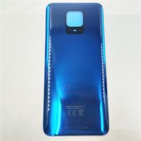 For Xiaomi Redmi Note 9S / Note 9 Pro 64MP Battery Back Cover Glass Panel Rear Door Housing Repair Parts+Camera Lens Blue No Lens blue
