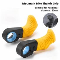 Non-Slip Bike Thumb Grips Multi Angle Adjustable Thumb Rest Support  MTB Road BMX Cycling geltona