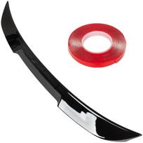 BMW 5 E60 04-11 Rear Roof Spoiler - Lip for Trunk Lid Glossy Black M4 juoda