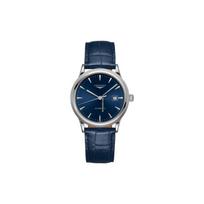 Longines Elegantiška serija Automatinis mechaninis judėjimas Atsparus vandeniui Laikrodis Vyriški laikrodžiai Mėlynas plienas Juodas L4.984.4.92.2 Blue Dial black