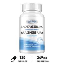Airboy Potassium Magnesium Complex 250mg 120 Capsules — Mineral Support, Muscle Support, Daily Wellness 120*1