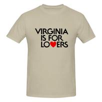 Virginia Is For Lovers Vintage Tshirt Home Lazy Quickdrying Tee L black