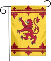 Scotland Scottish Rampant Lion Garden ag Decoration Banner Decorative Sweet Home Yard Festival Outdoor 12X18inch OOA EEL 12x18inch white