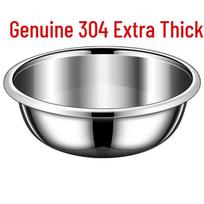Ypač storas 304 nerūdijančio plieno praustuvas daržovėms, veidui ir skalbiniams Extra Thick Multi-Purpose 1-Piece