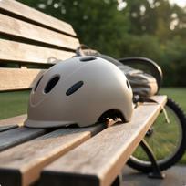 Kids Bike Helmet Collision Resistant Children's Multi-Sport gray