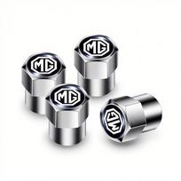4Pcs Car Metal j10 Wheel Tire Valve Stem Caps Rim Accessories For Morris Garages MG 7 6 5 ZS MG4 EV ONE Cyberster HS MG3 EZS GT GS