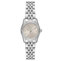 Michael Kors Lexington Moteriškas nerūdijančio plieno laikrodis Rudo ciferblato Kristaliniai žymekliai MK4843 white