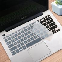 Silikoninė klaviatūros apsauginė plėvelė ASUS S4300 Klaviatūros dangtelis ASUS S4300 ASUS S4300 gray