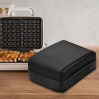 Waffle Maker Dustproof Cover Small Appliance Accessories Compact with Handle Oxford Cloth 8 inch gray