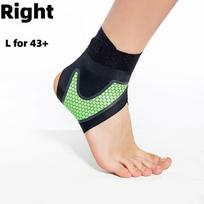 1Pc Ultra-thin Ankle Brace Strap Compression Stabilizes Tendons Motion Ankle Fixation Brace Prevents Ankle Sprains beige