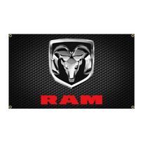 90x150cm Car Dodges Antelope Flag Polyester Printed Racing Auto Banner Garage Or Outdoor For Decoration Tapestry 74x94cm(29x37in) black