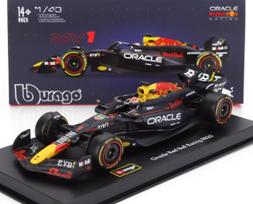 Bburago F1 Red Bull Diecast Car Max Verstappen RB20 ORACLE 2024 Signature Series 1/43 [Used] juoda