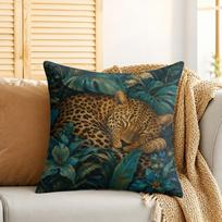 Linen Retro Fashion Flower Cushion Cover Silky Short Plush Invisible Zipper Dustproof Sofa Pillow Case For Home Decor 50cmx50cm(20x20Inch)