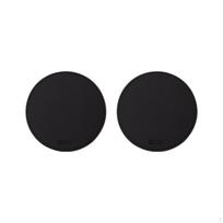 Karščiui atsparus silikoninis kilimėlis, neslystantis juodas padėkliukas, virtuvės stalo apsauga 16cm x6 Black 16cm x2 black