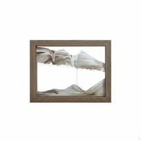 Rotating Dynamic Sand Display Degree Rotation 3D Moving Picture EverChanging Scenery Coffee_Frame gray