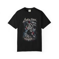 Linkin Park Band Logo T-shirt Rock Music Tee S black