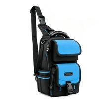 Durable Electrician Tool Pouch Ergonomic Handle Tool Bag Tool Organizer Tool Pouch Bag  Technician mėlyna