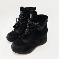 Thick-soled inner height increase of 9cm Martin boots for women's 2026 autumn new German training racing western rhubarb boots 39 black