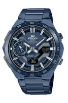 Edifice Watch BLUE EDITION WINDFLOW Tough Solar Sapphire Glass Blue [Casio] COOL Bluetooth-enabled ECB-2200YCB-2AJF Men's gray