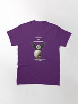 Kung Fu Panda embrace your awesomeness, Master poo, kung fu panda Classic T-Shirt M violetinė