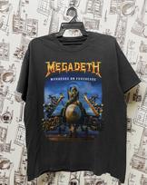 Megadeth Warheads On Foreheads Graphic T-Shirt Vintage Style Unisex Size S-5XL XXXL gray