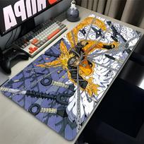 Mouse Pad Office Laptop Naruto Uzumaki Anime Mousepad Black And White Desk Mat Pc Game Mouse Mats Rubber Keyboard Pad Xxl Carpet 800x300x2mm white