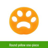 Washable Silicone Lint Roller & Pet Hair Remover orange