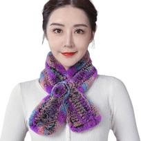 Furry Furs Scarf Winter Warm Neck Wrap Double Sided Scarf Wedding Bridal Scarf gray