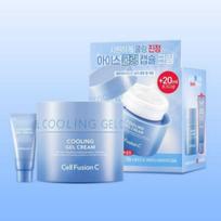 Cell Fusion C Post Alpha Cooling Gel Cream Set 50ml + 20ml white