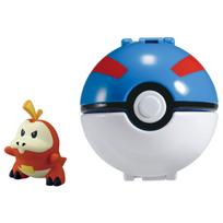 TAKARA TOMY Pokemon Moncolle Pokederze Hogta (Super Ball) gray