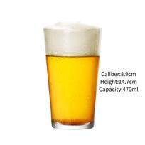 Craft alaus puodelis Skaidrus alaus bokalas Klasikiniai pilstomo alaus puodeliai Asmeninis šaltų gėrimų puodelis vakarėlio baro aksesuaras Pub klubo įrankiai 120-600ml yellow