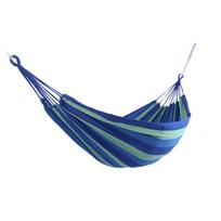 Outdoors Camping Garden Hammock Swing Canvas Hanging Swing Single Hanging Bed Sleeping Hammock Camping Hammock Outdoor Hammock mėlyna
