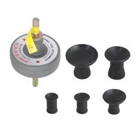 Valve Lapping Tool Attachment with 5 Suction Plates 1000rpm To 1250rpm Universal for Grinding Small Engine gray